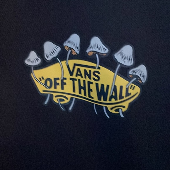Vans off the wall hoodie. New with tags, mushroom graphics. Men’s L - Picture 2 of 5
